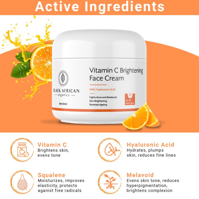 Vitamin C and Hyaluronic Acid Face Cream