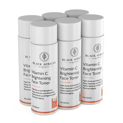 Vitamin C + Hyaluronic Acid Natural Anti-Breakouts Face Clarifying Toner - Bulk Wholesale