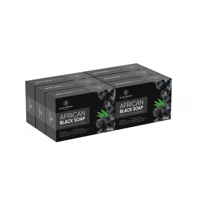 Organic Charcoal Black Soap With Salicylic acid and Niacinamide - Bulk Wholesale